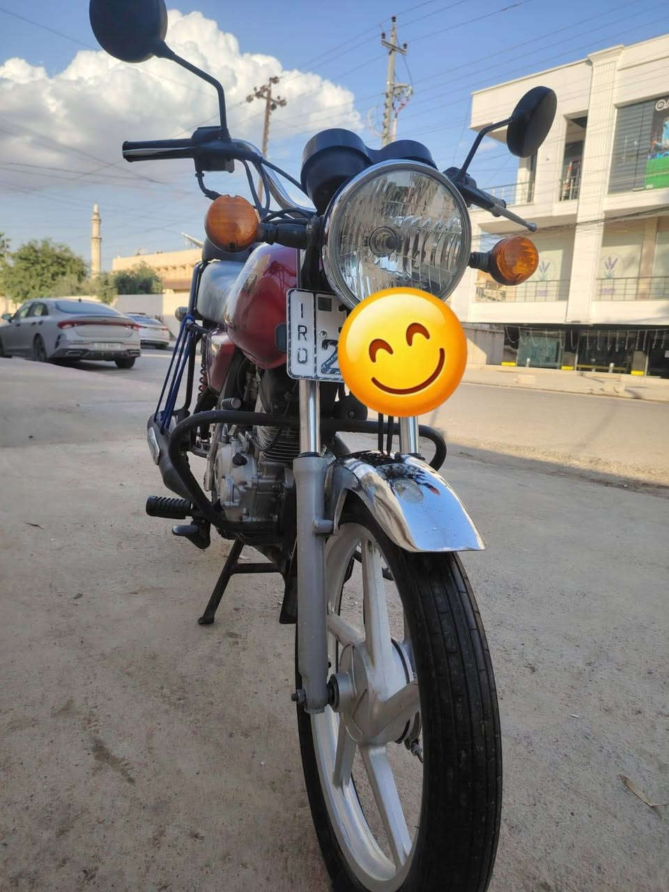 بوكسر للبيع
موديل 2017 
مكينه 125 /اربع كير
مرقم نينوى باسمي 
الاستفسار 
***********
***********
