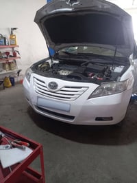 متابعينا الكرام سيارة نوع كامري موديل 2010 تبريد عاطل بعد الفحص والمعا...