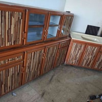 كاونتر المنيوم • مستعمل • سنك 1.30م كرانيت