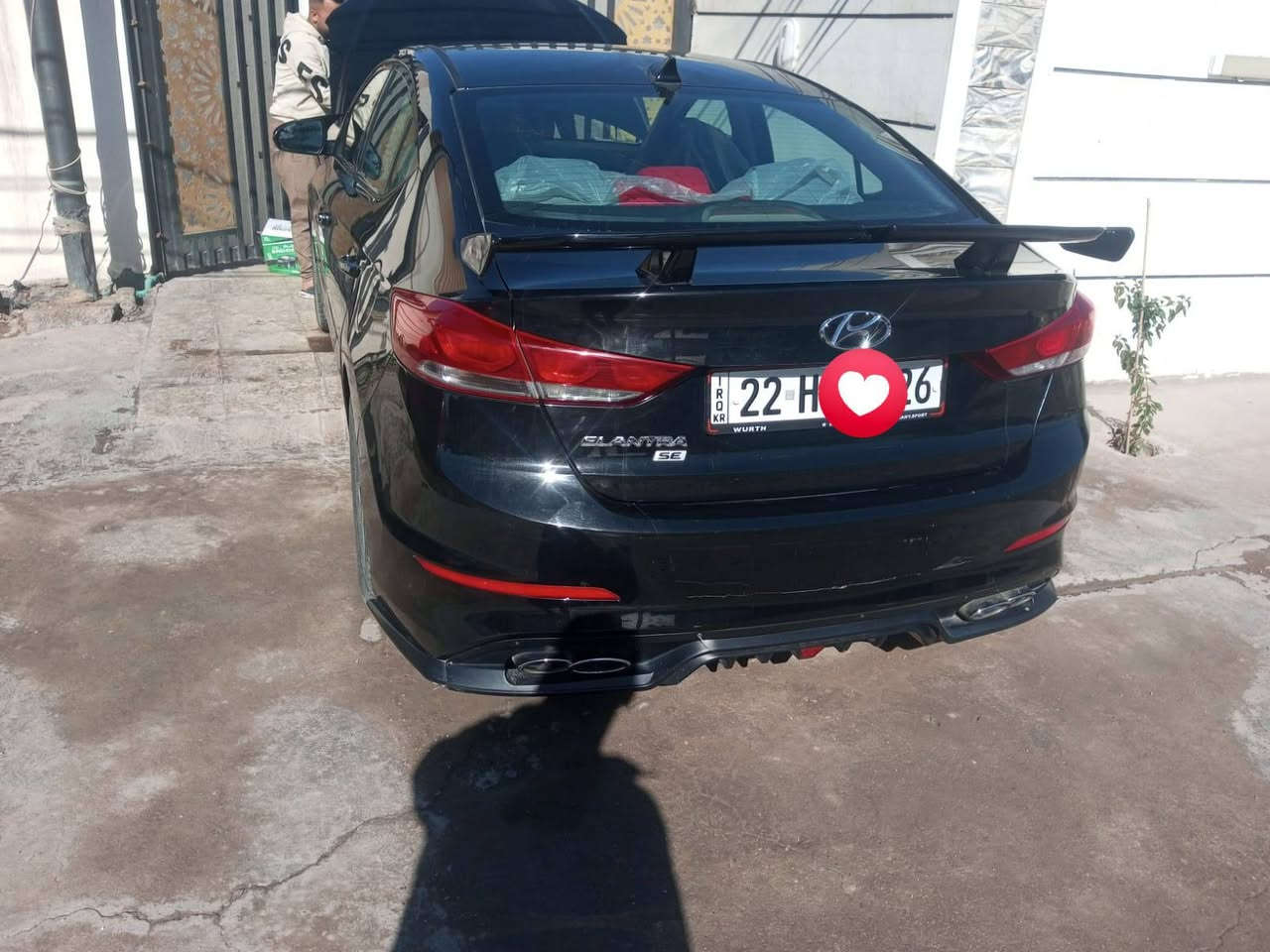 سلام عليكم سياره انتره موديل 2018٪ للبيع رقم اربيل سنويه باسمي/***********/ الرقم واتساب السعر128 وبيها مجال
