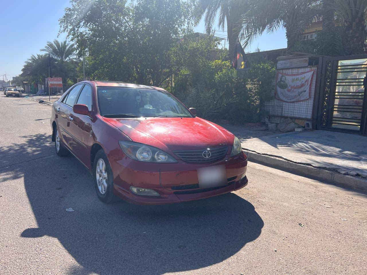 السلام وعليكم
كامري خليجي  موديل 2004

مكفوله عدا جاملغ امامي مصبوغ 

كير محرك مكفول  محرك ٦سلندر

 

تبريد شغال 

رقم بغداد

مكان السياره بغداد حي الاعلام 

السعر 90 وبيه مجال للطيبين 

الرقم :***********
