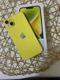 آيفون 14 بلاس الحجم الكبير وتر بروف كلشي ما مبدل بيه جهاز شرق اوسط AA/...