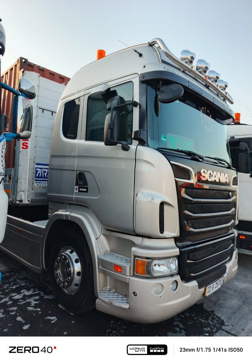 السلام عليكم
اسكانيه للبيع بس راس مديل 2012 مكينه 420 انجكتر السعر (275) $للاستفسار***********
