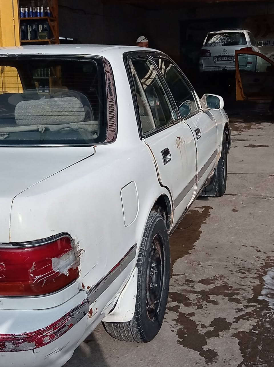 سياره البيع مارك موديل 95 رقم بغداد سنويه ضايعه بيهه كتاب بلاغ مروري  سعر 25وبيهه مجال ***********
