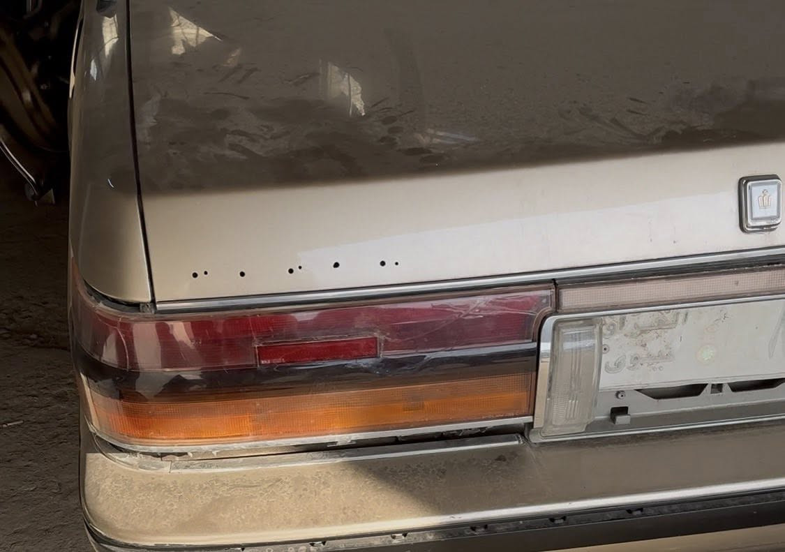 السلام عليكم 
دعامية امامية + دعامية خلفية 
+ بك لايت كامل مع قاعدة الرقم (((( هارتوب موديل 89 ))))
الغراض كلها نظيفة حيل ونص القيمة
الدعامية الامامية بـ150 - الخلفية 150 والبك لايت كامل ب 235 الف 
عنواني الموصل 
رقمي - ***********
