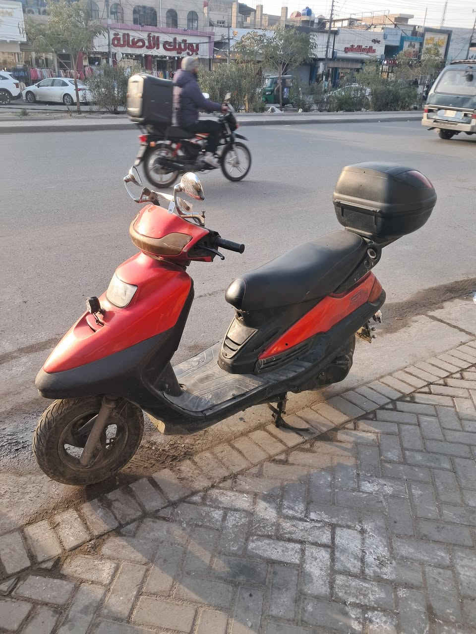 دراجه فضائي خير من الله كله شغاله  ماعده الجنطه سعر 350
بغداد حي الجهاد .هاتف ***********
