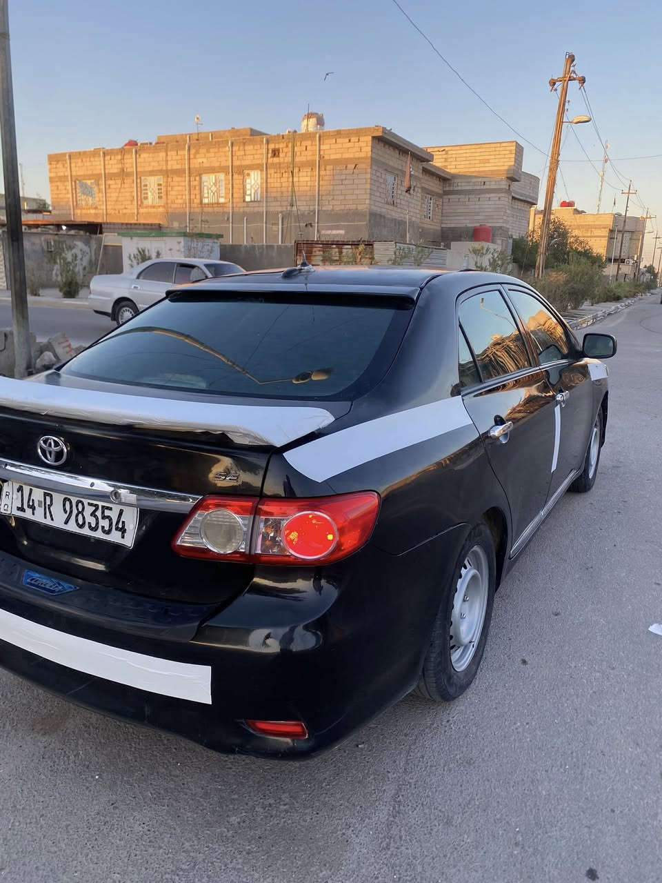 كورلاا 2013 ياباني /  رقم بصرة دولي تحويل ثاني يوم ////للبيع او مراوس ...
لون اسود ابلادي بدون صبغ عدا تبديل قطعتين جاملغ وبنيد وشررط بدون دواخل والباقي كله كفااااله..
گير ومكينه 1800 جدد
تبريد ثلج
حداده زينه
كهربائيات كله ابلاد وكله شغااله
داخل بيجي  وصاج 
بلاجكتور زنون
لايتاات زنون ناصي + عااالي
دوشمه جديده 
شاشه تاب. +GBS
سنتر لوك قفل +فتح + جنطه
مثبت سرعه
جناح خلفي 
تخم تاير جديد
والسعر (((((((107))))))) 
وبيها مجال
عنوان السيارة // البصرة  الزبير المربد 
***********
