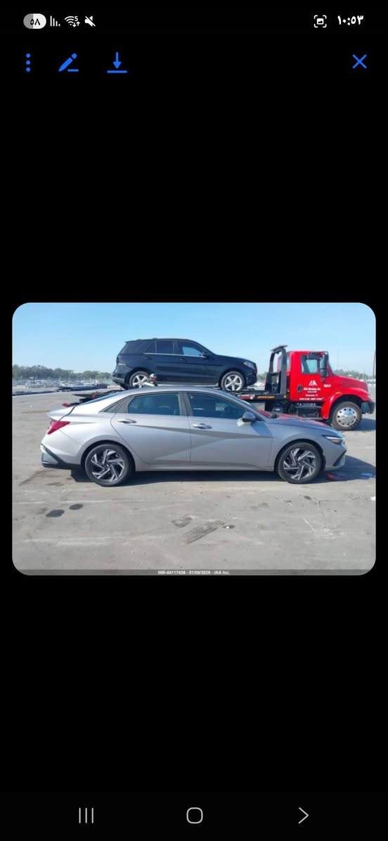 سلام عليكم هيونداي النترا 2025 سيارة فول مواصفات وارد امريكي موعد وصولها الى عمان حرة 15/4 حادثها كلش حلو موضح في الصور لون سلفري مواصفات سيارة فتحة سقف لايتات زنون مودات قيادة ايكو نورمال سبورت شاشة متصلة ديجيتال هاند بريك بصمة لون داخل مميز رصاصي اشاير لد مرايات شفط كهرباء محرك سيارة 2000 دوش رادارات  السيارة كلش حلوة خير من الله سعر السيارة 131 وبيهة مجال بسيط شراي رقم صاحب سيارة ***********
