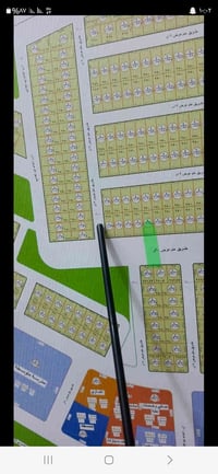 قطعة أرض في الوقف السني التسلسل ١١٠٣٦ بصف ركن تبعد عن شارع ٣٠ قطعه واح...