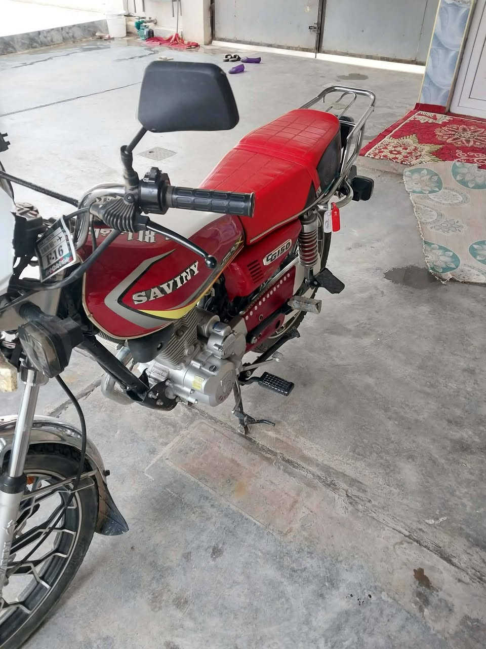 سلام عليكم دراجه ايراني 24 مكفوله محرك 150 نشطه معدل خير من الله اصبانه ما ممدوده علي السعر 750 وبي مجال رقم *********** بي واتساب
