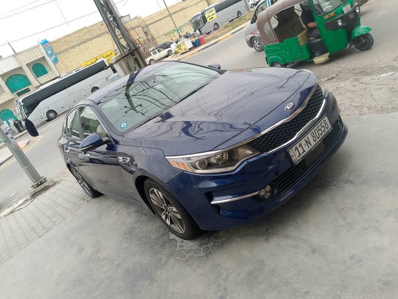 اوبتما 2016 بسمي عليها منضومه غاز 60 لتر حادث بسيط جدأ بين باب السايق وجاملغ بدون ايرباك بدون دواخل وعندي  الجاملغ الثاني انطخ سيارة جديدة وجاهزة وتراي زيرو ماشيه 98 ميل تخم تاير تبريد ثلج بلكات نوزلات عبوة فيت بم صدر خلفي أمامي جاهزة اي نقص مابيها وكلها على وضع الشركه سيارة هاون  مكاني بغداد الغزاليه سعرها 115 قفل بدون اي عمله رجاء ‏‪***********‬‏
