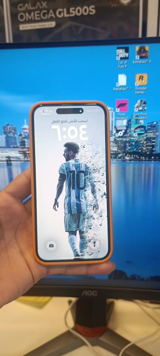 phone 14 pro max
i
التقاصيل كلها بالصور
مبدل شاشة وظهر
شغال ١٠٠٪؜ مابيه اي مشكلة 
٥٥٠،٠٠٠
عنواني بغداد-سيدية
للتواصل ***********
غير متوفر على الخاص
