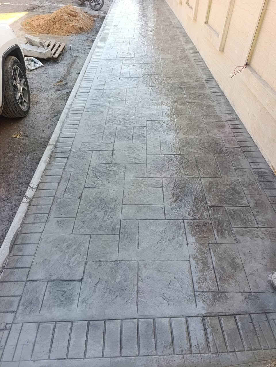 السلام عليكم
صب ستامب كونكريت . الكونكريت الملون و المطبع أجمل طريقة لتأهيل ساحات المنازل و الفلل و الأرصفه والمنتجات السياحية و المساحات الحرة الخارجية وهوه الأقوى لتحمل ضغط السيارات . ( نغطي كافة المحافظات ) للمزيد من التفاصيل الأتصال : ***********
***********
