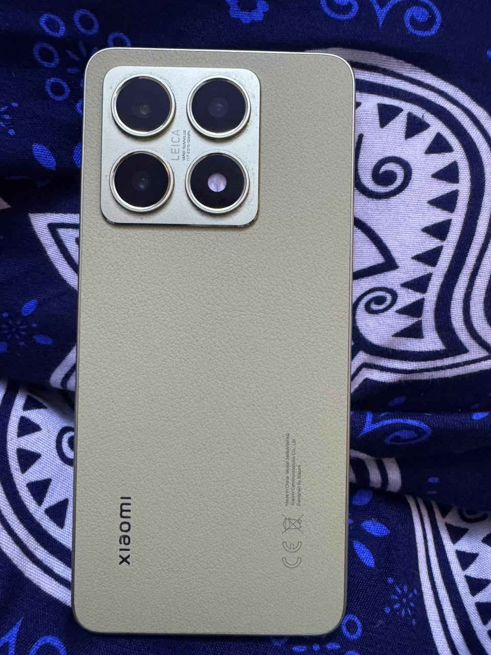 جهاز Xiaomi 14T الجهاز نظيف
ملحقاته كارتونه وشاحنه 67w 

ذاكره 256 

السعر 450 قفل 

الواتساب 

***********

***********
