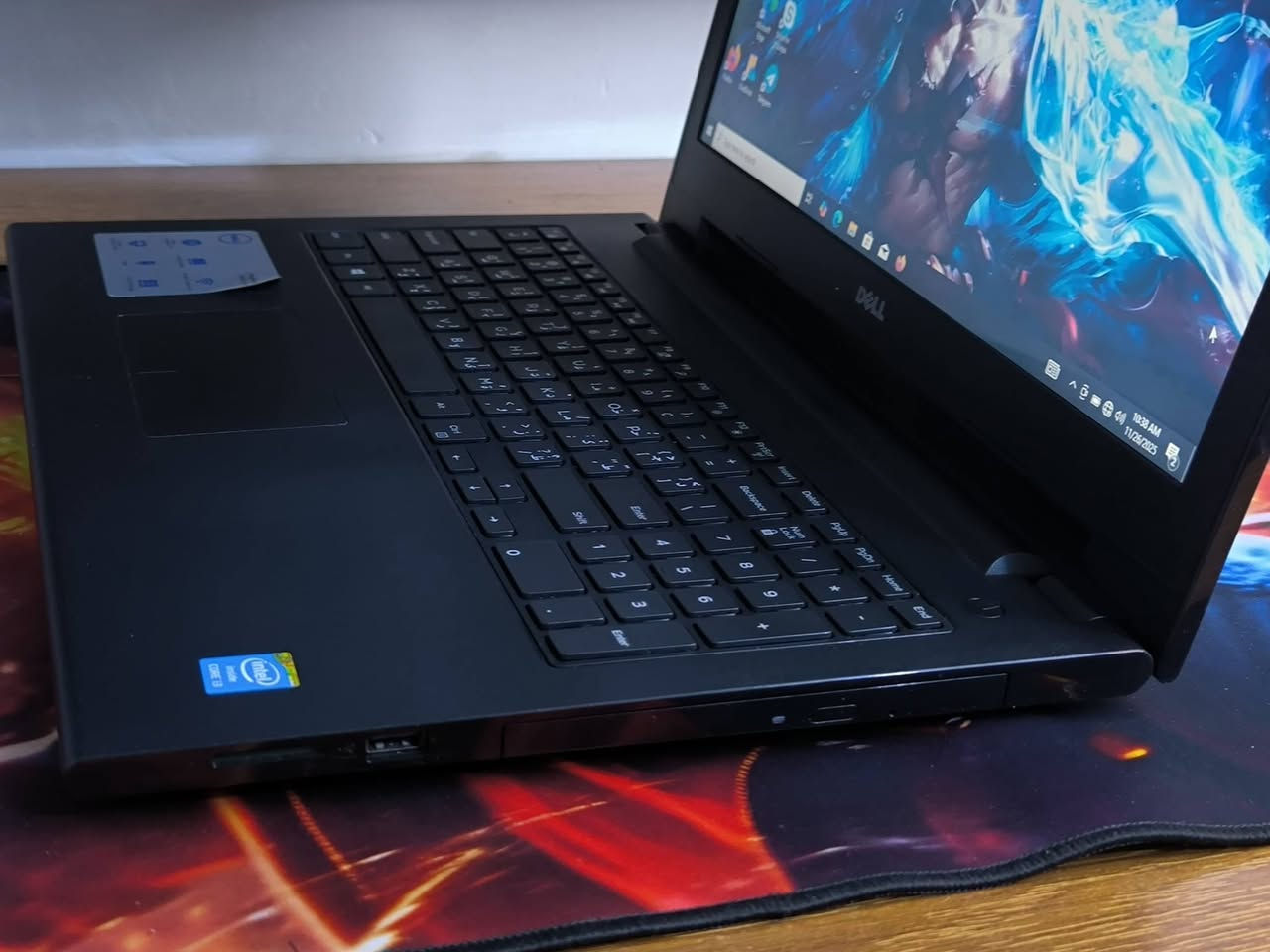 Dell Inspiron 3542 | أداء عملي بسعر اقتصادي
​خيار مثالي للمهام الدراسية، التصفح، والأعمال المكتبية اليومية، مع شاشة كبيرة مريحة للنظر.
​🔍 المواصفات التقنية:
​• المعالج: Intel Core i3 (الجيل الرابع - فئة U).
​• الرام: 4GB DDR3.  
​• الهارد: 500GB HDD.  
​• الشاشة: 15.6 بوصة بدقة HD.  
​• كرت الشاشة: داخلي Intel بسعة تصل إلى 2GB.
​🎁 الهدايا والملحقات:
(حقيبة، شاحن أصلي، ماوس، ماوس باد، تغليف كرتوني آمن).
​🛡️ الضمان والخدمات:
• فحص المواصفات والنظافة عند المندوب قبل الاستلام.
• ضمان استبدال لمدة أسبوع كامل.
• تنصيب ويندوز، أوفيس، والبرامج الأساسية مجاناً.
​💰 السعر: 135,000 دينار عراقي.
​📍 الموقع: بغداد - الأمين الثانية.
🚚 التوصيل: متوفر لجميع محافظات العراق.
​📞 للحجز والاستفسار (واتساب/اتصال):
***********
***********
