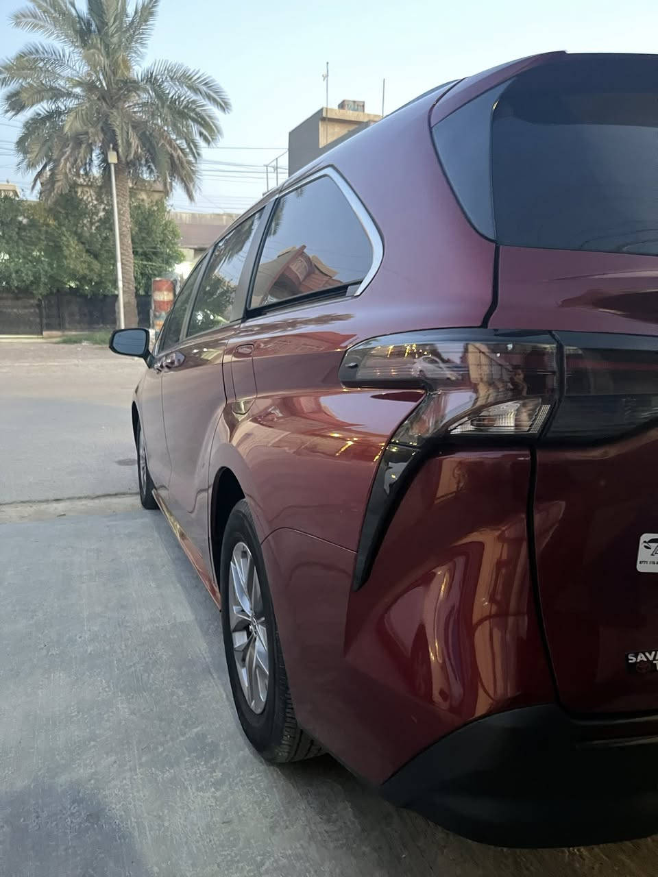السلام عليكم
تويوتا سينا وارد امريكي

موديل 2024

تو ويل

مواصفات XLE

بدون ايرباك

ماشيه 19 الف 

دخول جديد

صور الضرر مرفقه مع الصور

المكان- بغداد- العامريه

السعر 288$

للاستفسار

(***********) اكرم الحديثي
