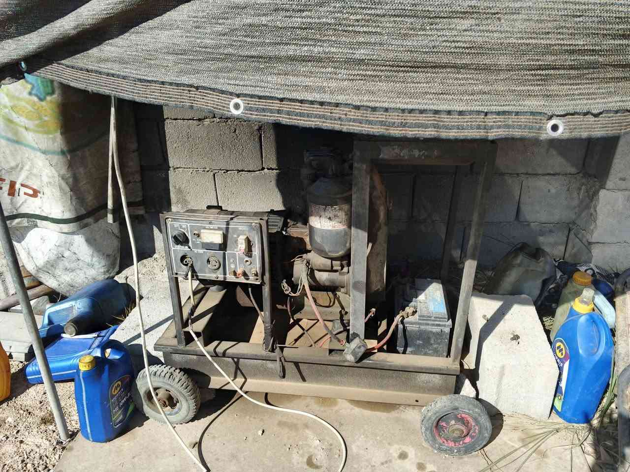 سلام عليكم مولده نبر ديني إيطالي بستم واحد شغاله رأس توليد 7 ونص كيفي سنكل للبيع سعر 850مكاني الصويرة قرب سيطرة اللج هاتف ***********
