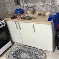 كاونتر ام دي اف ٢م • سنك ١.٥م • نظافه ٩٩٪؜