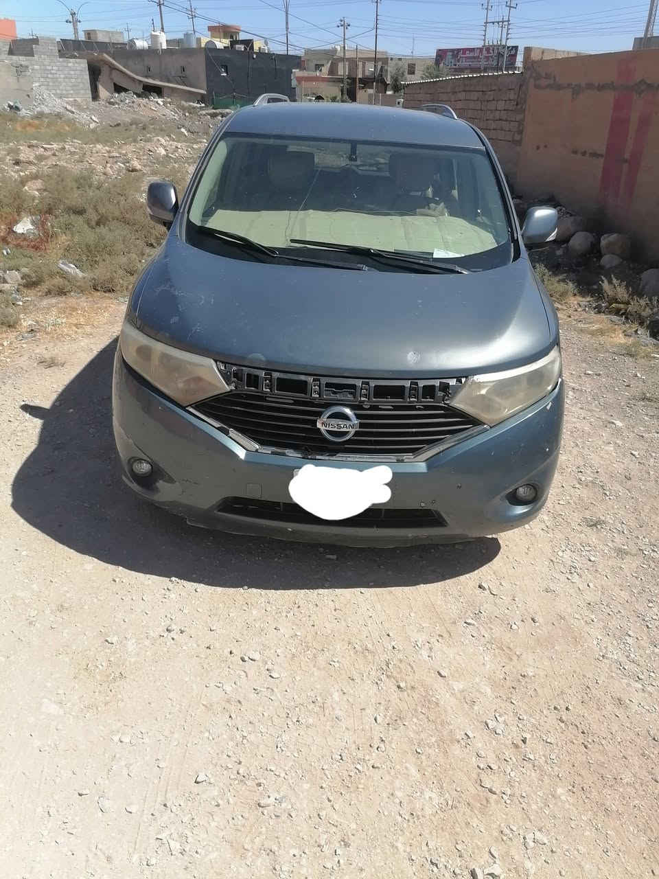 السلام عليكم ورحمة الله
نيسان كويست ٢٠١٢ رقم نينوى جديد
سنوية لحد ٣١
 ماشية اقل من ١٢٥
لا صبغ لا دعم بيها نسبة غرق بسيطة
 تواير ٤ جدد
السيارة جاهزة
كير ومحرك وكهربائيات شرط
حدادية جيدة
تشغيل بصمة وشغالة
الأبواب ٥ بصمة وشغالة
تحكم الاستيرن جهتين
تحديد السرعة
كشنات كلها جلد وسياحية
كشنات الأمامية تدفئة وشغالة
للاستفسار الاتصال على الأرقام التالية
***********
***********
*********** وتس اب
