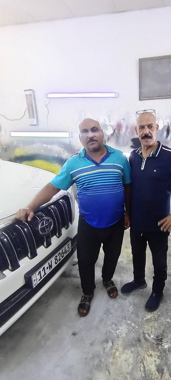 صبغ بنيد مع دعاميات وشنايزران صدفي بماركة الدبير  تحياتي لصاحب السياره *********** اعظميه خلف قاسم ابو الكص
