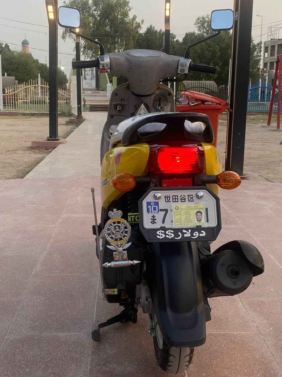 دراجه فله البيع الدراجه مامفتوحه وحلوه تجي تشوف نفس ماتشوفه بلصوره وجيب وياك فيتر لامن ***********هاذه رقمي وخادم الدرجه معروضه بواحد و150
