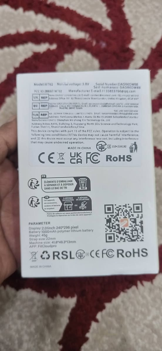 ساعه سمارت 25 الف مع التوصيل


**إذا كنت صاحب هذا الإعلان وتريد حذفه لأي سبب، رجاءا أرسل رسالة إلى الدعم الفني**