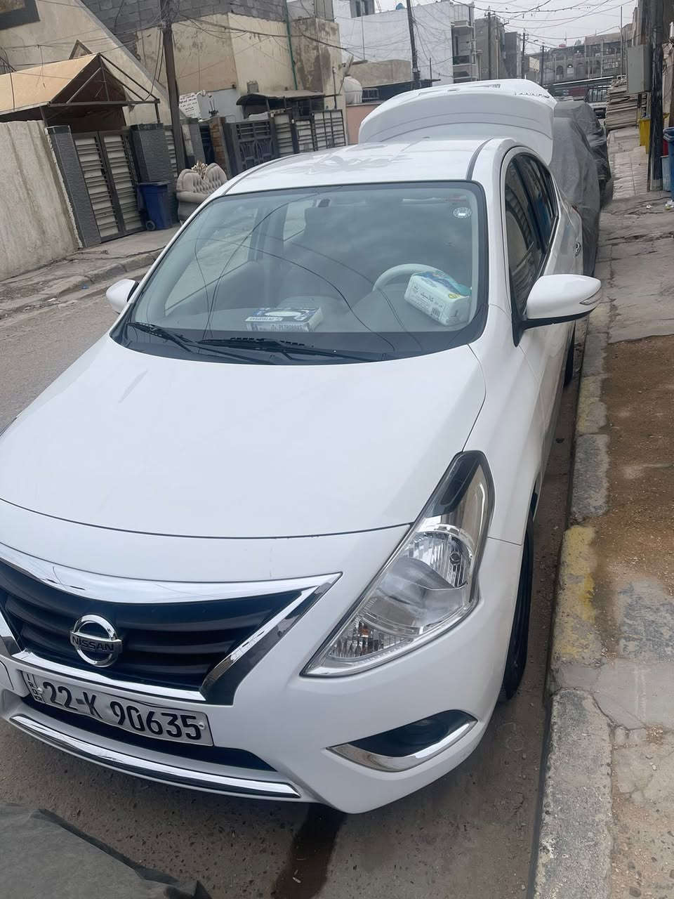 السلام عليكم نيسان سني مصري ٢٠٢٥ ماشيه ٤٠ الف مدوشمه كامله وسفريات بيه طخه باهلال الجاملغ  الخلفي وشويه بالباب  السياره حلوه وكاعده رقم اربيل سنويه باسمنه *********** عنوان الدوره السعر ١٢٦ بيه مجال
