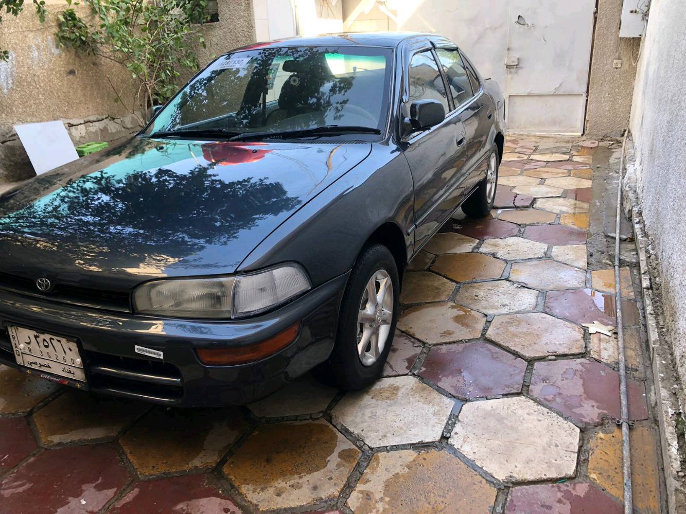 سلام عليكم كورلا موديل 1992سياره مكينه وكير مكفولات كفاله من ضربه بيه صبغ جماليه فقط رقم بغداد تحويل مباشر تخم تاير جديد صدر مامي وخلفي جديد باتريد جديد غرفته جديد كلش السعره 47مكاني بغداد بلديات وهذ رقمي ***********