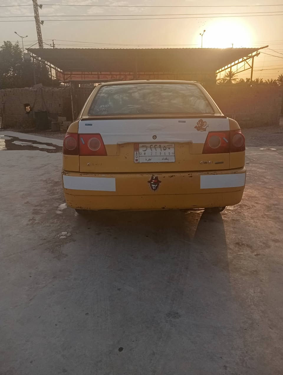 السلام عليكم السياره شيري للبيع جير مكينه زينات كهربائيه شغاله تايراتها زينات صدر امام خلفي جديد سياره تحويل سنويه ل 29 مصفره هيئه ومرور عنوان بغداد المدائن السعر ب 18 وبيها مجال رقم الهاتف  سياره اوسا ترتيبات بسيطه***********
