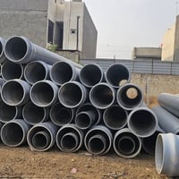 يتوفر لدينا انابيب PVC جميع القياسات وبظغط 6بار 10بار 16بار شرط الفحص ...