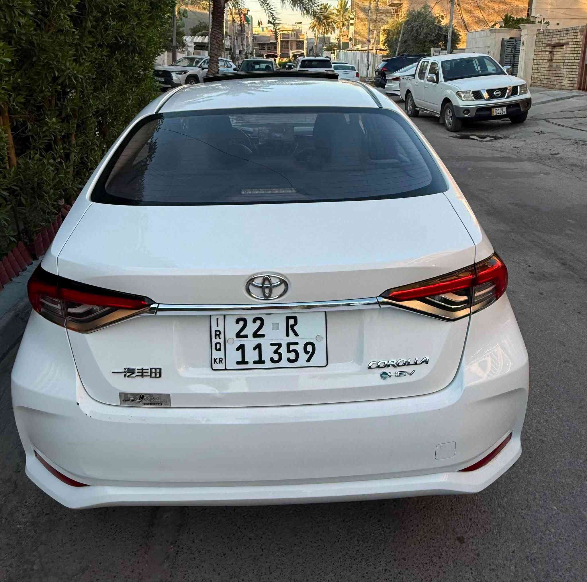 سلام عليكم
كورلا هايبرد  2024  رقم أربيل  شكل الخليجي
شرط التحويل والوكاله 
مكفوله من التبديل والبارد بيها فقط طخه بسيطه على كد شبر تقريبا بالداير مال الجاملغ الخلفي فقط 
المواصفات 
فتحه 
بصمه 
تبريد قطعتين 
كشنات جلد 
شاشه وكاميرا 
مكان السياره بغداد حي البنوك  السعر   ١٣٨  ورقه 
وبيها مجال بسيط ان شاءالله  ***********
