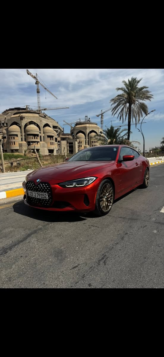 Bmw 430i
موديل 2021لون مشمش 
بدون ارباك بجم كبس فول فول مواصفات

داتا شو
سماعات هارمن كاردن
حساسات 360
كامرا360
وباقي مواصفات معروفه ميحتاج اذكرهن فول السياره 

ممشى السيارة 56 ميل

حادث السياره قطعه وحدة صبغ جاملغ خلفي

سعر 288. وبي مجال 

عنوان بغداد المنصور
***********استفسار
