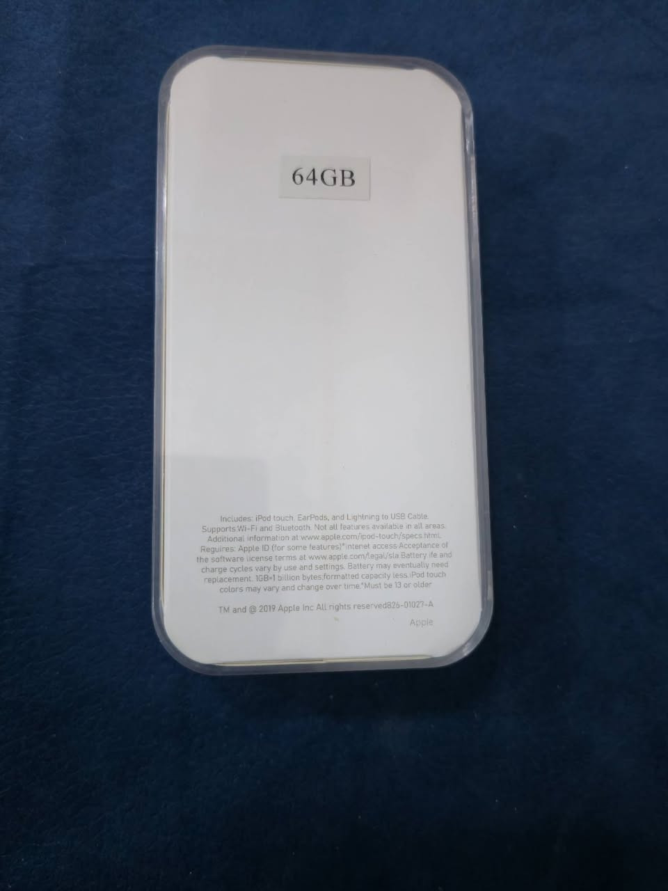 Apple ipod touch  64G
ابل ايبود جيل السادس ذاكرتة 64كيكا  قطعه جديدة كامل ملحقاتها 
للحجز التواصل على الخاص Haider Saif


**إذا كنت صاحب هذا الإعلان وتريد حذفه لأي سبب، رجاءا أرسل رسالة إلى الدعم الفني**