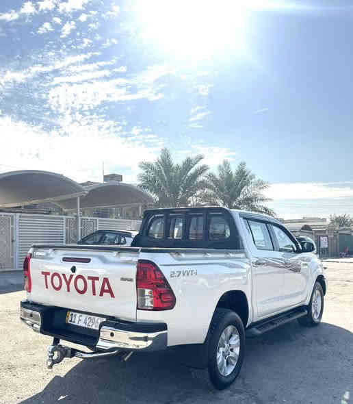 السلام عليكم 
هايلوكس فورويل 2016 كويتي الساير محرك 2700 مذهب مكفولة من الصبغ والتبديل 
#اوتوماتيك ماشية 115 حقيقي السيارة جديدة رقم بغداد الدولي تحويل ثاني يوم
تبريد قطعتين معروفة مواصفات الكويتي 
تخم تاير جديد الاصلي
حداديه وصدر جديد 
تبريد ثلج
جاهزه من كلشي ما تصرف عليها دينار للبيع فقط السعر 248 ورقة بيها مجال بسيط للاستفسار *********** مكاني بغداد الشراي يتصل ممتواجد عالنت
