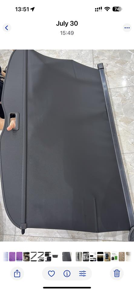 السلام عليكم 
غطاء صندوق/ بردة خلفية
فوكس واكن اطلس 7 راكب
السعر فقط ٥٥ الف دينار
والتوصيل مجاني
***********
