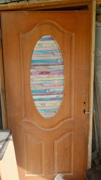 للبيع بابالمنيوم+بابخشبتسكام 07819742644