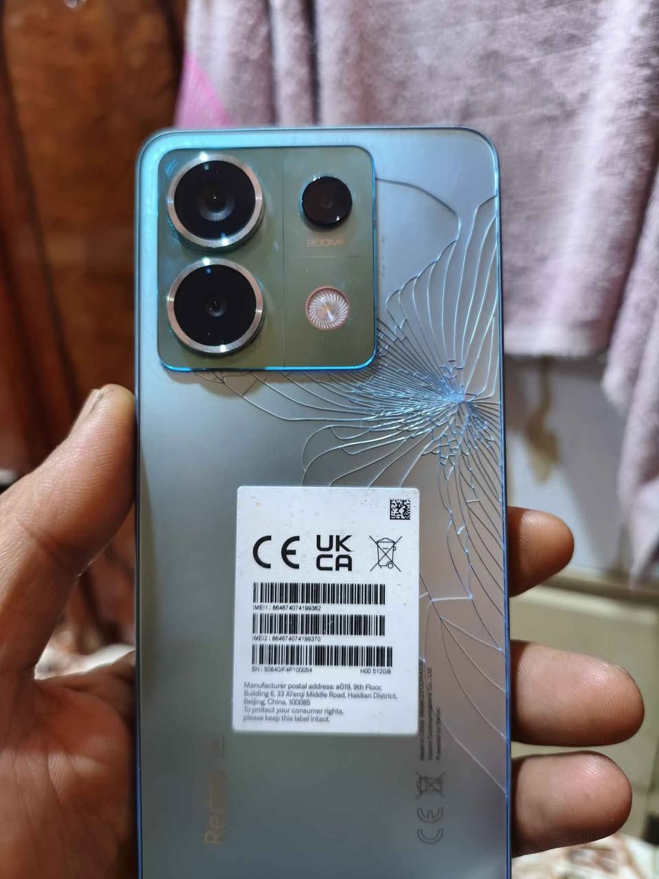 ردمي نوت ١٣برو 5g كافاله من العطل وتصليح 
فقط الظهر مثل ماموضح ومغلف جلد ذاكره ٥١٢ سعره ٣٠٠ وبي مجال البصرة, العراق


**إذا كنت صاحب هذا الإعلان وتريد حذفه لأي سبب، رجاءا أرسل رسالة إلى الدعم الفني**