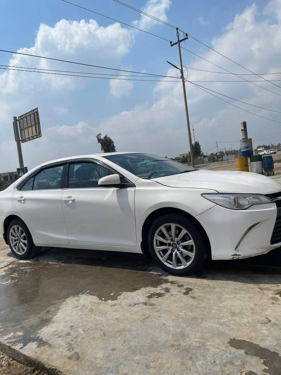 كامري 2017 تكسي دبي
للبيع فقط بدون حادث 
رقم اربيل شرط التحويل 
كير مكينة خير من اللة 
تخم تاير +صدر جديد 
مسطرة نوزلات+بلكات+مجاول+عبوة فيت بم جديد الله شاهد على كلامي 
سيارة جاهزة بوجهك للشارع 
السعر 122 وبيها مجال للشراي 
مكاني ديالى المقدادية ***********
