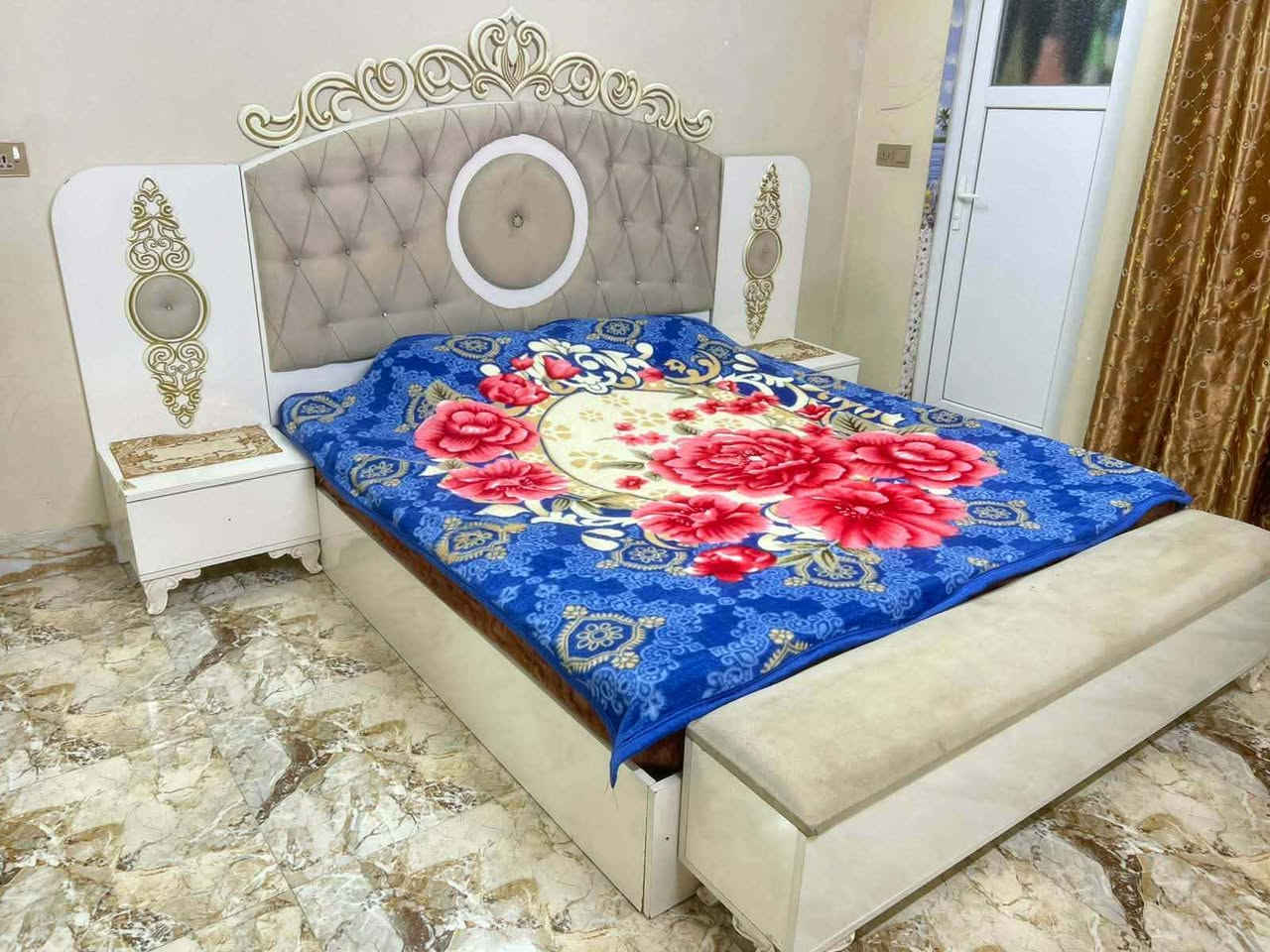 معرض عياض ويوسف غرفه نوم سبع قطع سعره 500 ويشد وين نقل؟》***********》 كركوك, العراق
