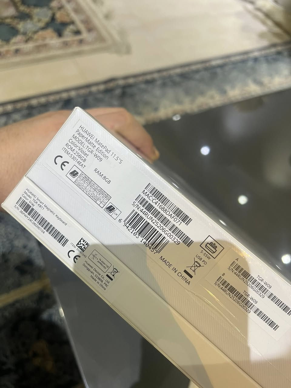 ركز جديد غير مستخدم بعدة بـ جيس وضمان
السلام عليكم جهاز ايباد مع قلم للبيع

نوع الجهاز -

HUaWEI MatePad 11.5'S PaperMatte Edition

الرام - 8 كيكا 

الذاكرة - 256 

يعتبر اعلى نسخة بهذا الموديل

السعر على الخاص او اتصل على رقمي 

***********

مكاني بغداد حي الجامعة
