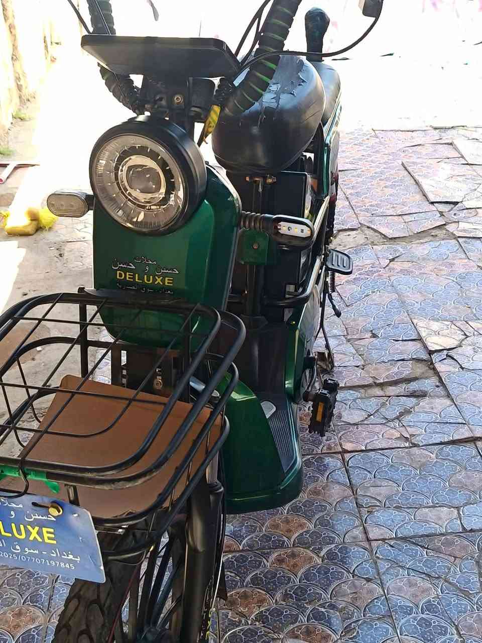 اسلام عليكم دراجه ديلوكس ياباني موديل 2023 
دراجه نضيفه كهربائيات شغاله اسويج وبصمه تشغيل عن بعد الدراجه كامله موصفاته ادراجه قفل وحساس 
سعر الدراجه 300 وبيه كل المجال مستعجل عل بيعه مكاني بابل مشروع المسيب
***********واتساب وبي اتصال 
*********** اتصال بي وقت
