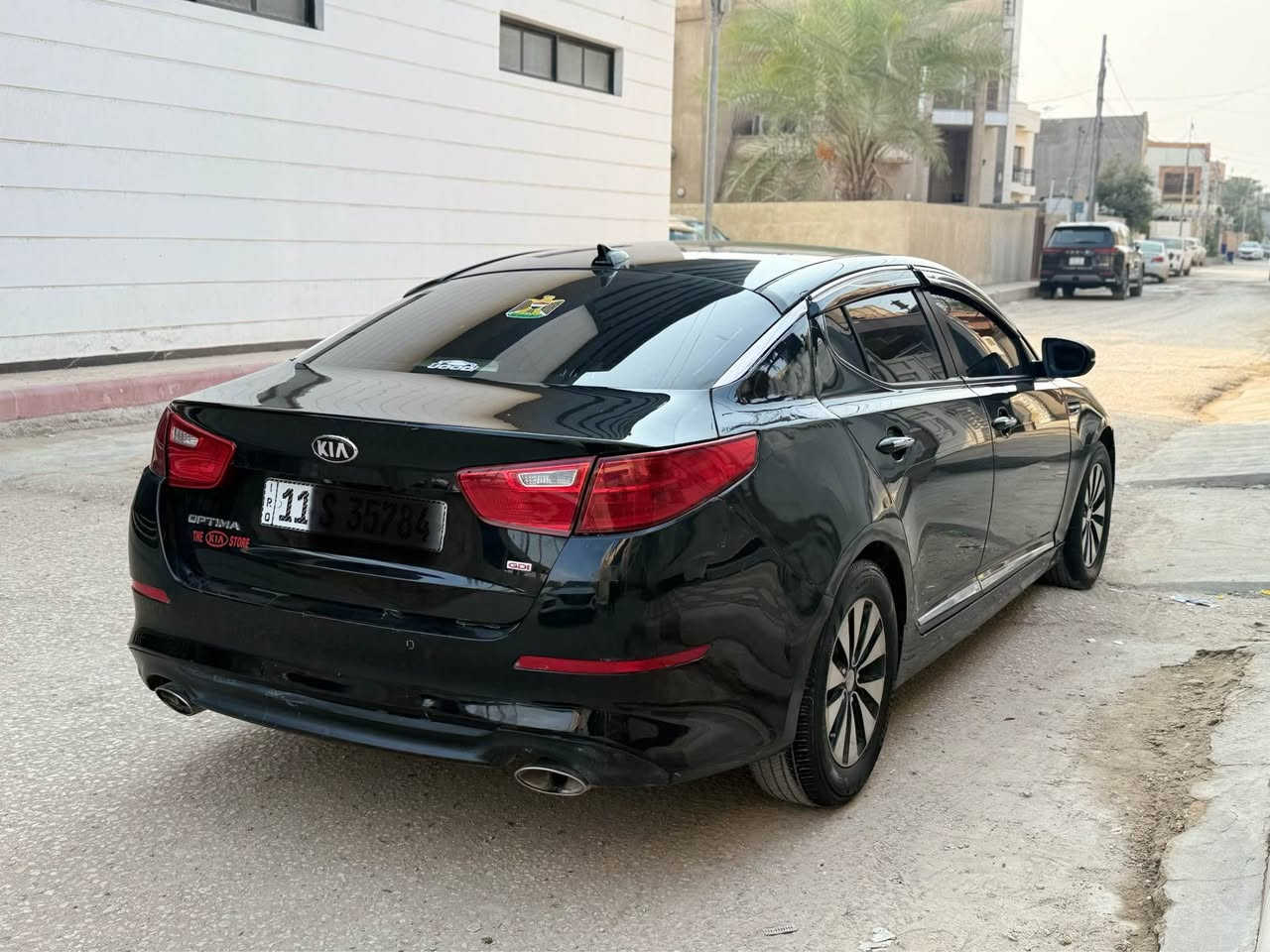 السلام عليكم اوبتما موديل 2014 وارد امريكي  بيها صبغ قطعتين ماشيه 127 رقم بغداد انكليزي بأسمي محرك 2400  سعرها 105وبيها مجال 
*********** بغداد, العراق
