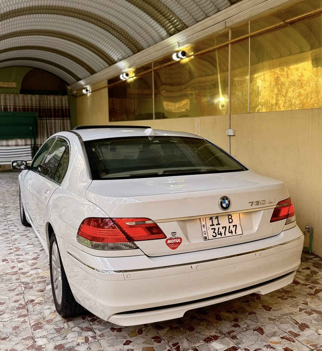 سلام عليكم شباب 
الحلال للبيع او المراوس حسب القناعة
BMW E66 2007
بي ام باخرة 730il
سيارة استلام خليجي زيرو غرفة بيجي
ماشيه تقريبا ٢٠٠ الاف اصل حقيقي 
رقم بغداد انكليزي باسمي 
مكينة ستة سلندر المرغوب
سيارة كلها على شركة من عقول من كهربائيات من ضفيرة من مواصفات من غرفه من بدي من دواخل كلها بلاديه
كلشي بيها شغال 
سيارة جاهزة و كفاله بيها جاملغ خلفي بخ فقط بدون حادث نهائيا وكم ملاحظه بسيطه
مكينة كير حداديه تخم تاير تبريد باتري كهربائيات كلهن جدد
كتلوكات شركة موجوده اوراق الضمان موجوده 
المواصفات:- 
فول vip 
فتحة سلايد
خمس بردات 
باب طويل
جنطة شفط
مري شفط
ستيرن كهرباء 
صاج ملكي
شاشه عطلات 
كيجات ليزريه 
ماوس
ثلاجة
تبريد ثلاث قطع
مري قلاب 
غرفه بيجي جلد 
كشنات فول كهرباء كلهن 
كشنات تدفئة وتبريد 
كشنات خزن 
بصمة وترحيب 
سايد بريك بصمة 
توقف ذاتي
حساس 360
انارة مخفيه 
وجة زنون عدسة
بك لايت لد 
جوبلس خلفي بلاد 
سيارة 1/1 
كلشي شغال بيها 
والخ من المواصفات المعروفه ……..
السعر 137$ وبيها مجال بسيط للشراي 
وما اتوقع اكو بسعرها بالعراق كله بهاي نظافه 
مكان السياره النجف الاشرف 
للاستفسار ***********
