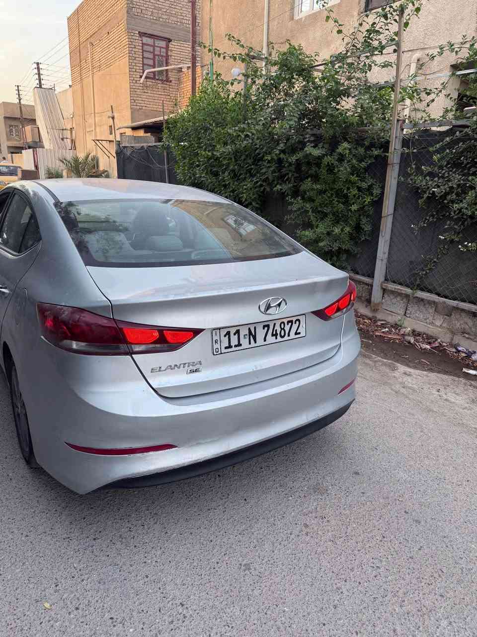 السلام عليكم عندي النترا 2018 للبيع وارد امريكي حادثها بابتين جهة عكس السايق بدون دواخل وبيها صبغ  الهلال مال جاملغ الخلفي مكينه 2000 محرك وكير وتبريد خير من الله عارضها ب 108 وبيها مجال مكانها بغداد البياع وهذا رقمي *********** واتس اب هم بيه بغداد, العراق
