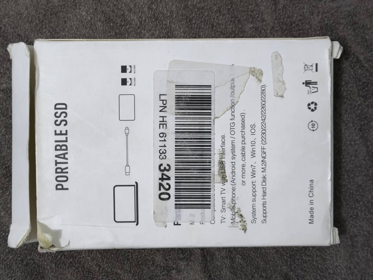 حط سعرك و بالعافية
ما اعرف بيش جاي ينباعن
هارد واحد تيرة ssd 1t
مكاني كربلاء + عندي توصيل لكل المحافظات 5 الاف


**إذا كنت صاحب هذا الإعلان وتريد حذفه لأي سبب، رجاءا أرسل رسالة إلى الدعم الفني**