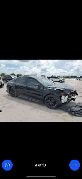 تويتا كامري 2024 TRD
ضربه بجم كما بالصوره موجوده 
بنيد مبدل فقط باقي كله بلادي 
ماشیه 40میل
سعر 225وبیه مجال***********
