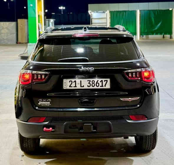 جێب کۆمپاس 2021  مواسەفات trailhawk 
4*4 دەبڵ ئەکسل
تەنها 40 میل  رۆشتوە 
کوشن سایەق و سەکن و سوکان گەرمە 
شاشە گەورە  کوشین کارەبای 
کوشین جلید   ئۆتۆ برێک 
ئۆتۆ ستارت ستۆپە 
تەحدید سورعەیە  بەسمەیە 

سعر : لە کۆمێنت داوای بکە ڕاستەوخۆ بۆت دێت 🤖 

تراکشن کۆنتڕۆڵە کامێرەیە  تەبرد مەرکەزیە 
مەکينە ٢.٤ مەرغوب
بۆنیت  بۆیاخە بێ ناوگرتن
رقم شانسی
3C4NJDDB8MT513060
سەنەوی تا ٢٠٢٩ تازەیە 
گێر و مەکینەی بەشەرت 
هیچ کێشەیەکی تێدا نییە

ژمارەی خاوەنەکەی 
*********** 
***********
