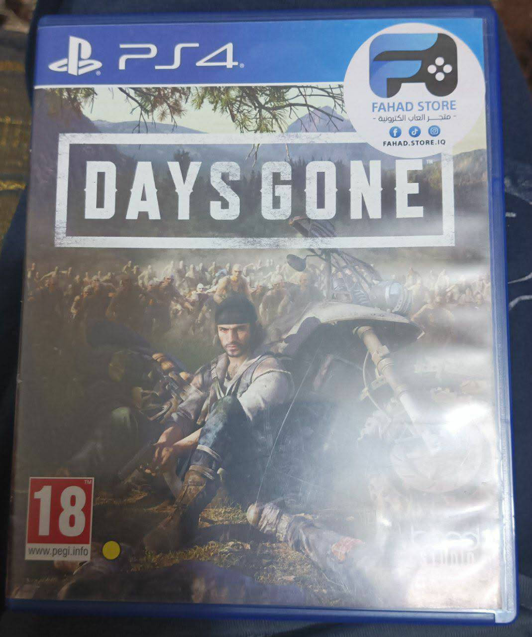 Days gone عربية
ب17
متوفر توصيل


**إذا كنت صاحب هذا الإعلان وتريد حذفه لأي سبب، رجاءا أرسل رسالة إلى الدعم الفني**