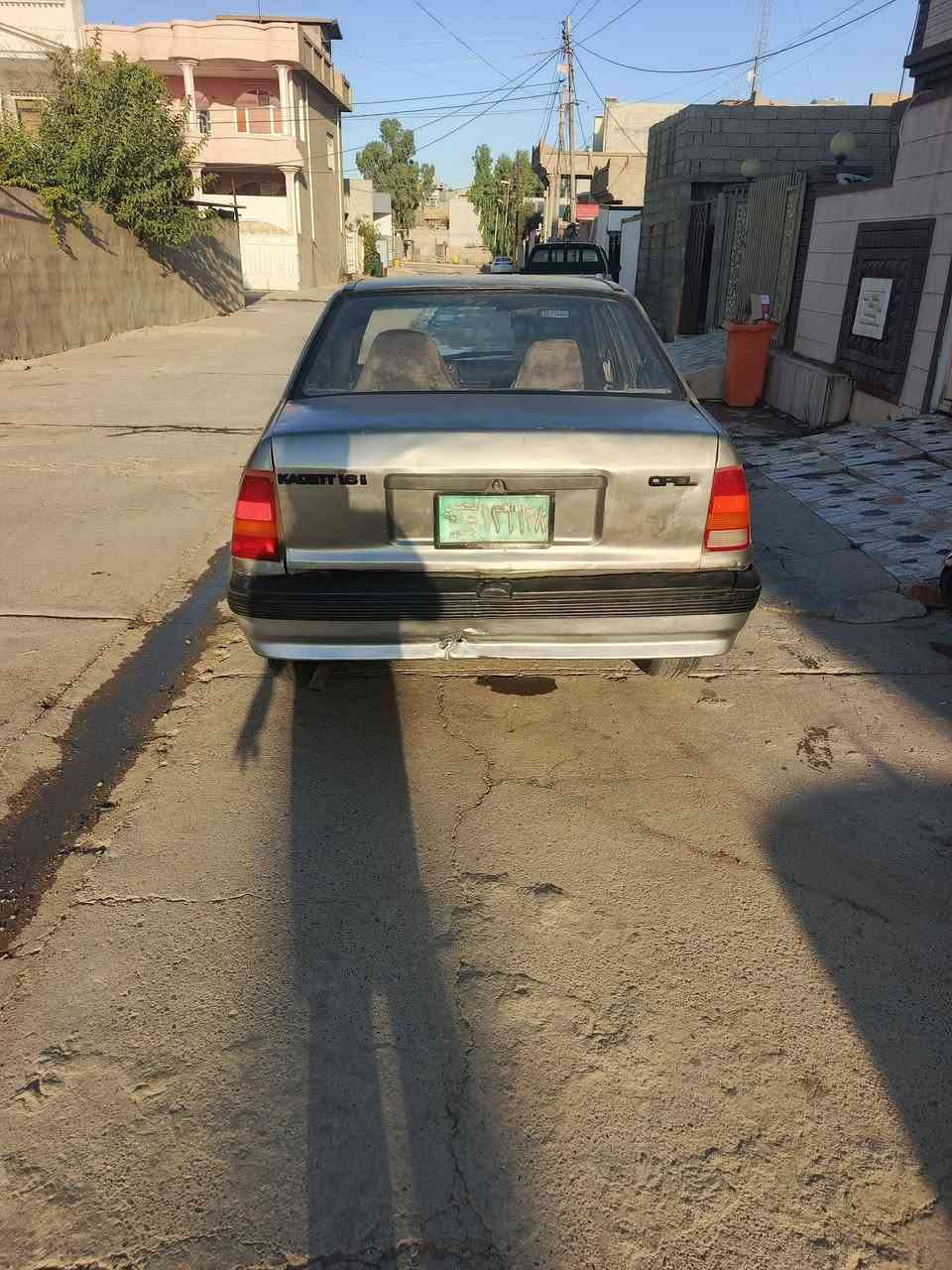 اوبل كاديت للبيع موديل 1991 محرك 16 سياره جاهز من كول شي سعر 14 مكان سياره كركوك رقم موبايل ***********

