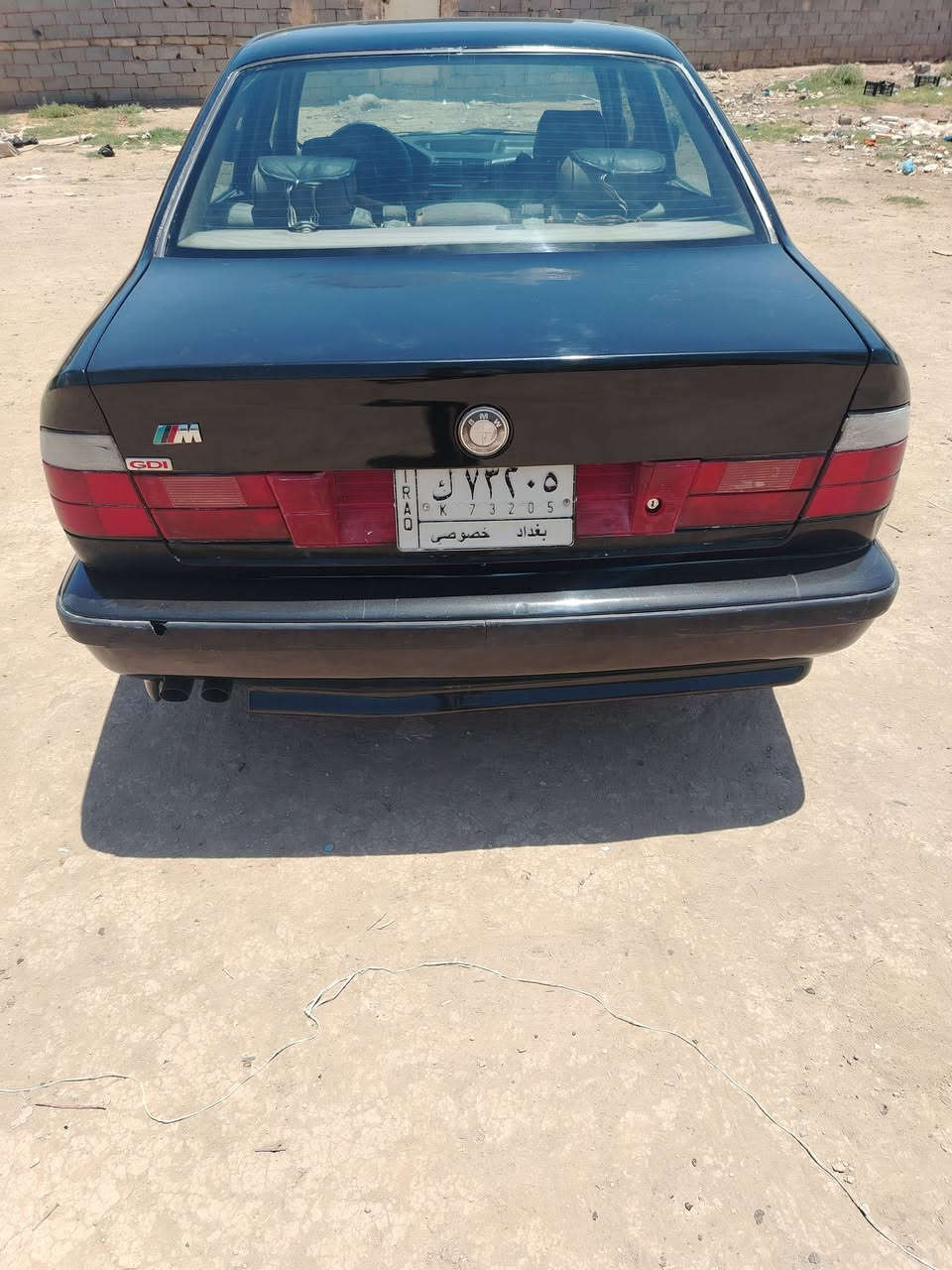 يا الله سلام عليكم، بي أم  دبليو حجم 535 للبيع موديل 94 رقم بغداد سياره جاهز مكينه جديده لكير اوت يخر شوي  بيه رش اثر جراد بنيد وجنطه مكفوله من ضربا حداديه جديده، جديد تخم، تاير دوشمه كهرباياته كله شغاله تحويل مباشر سعر 50 وبيه مجال مكاني حله انتصال 
***********
